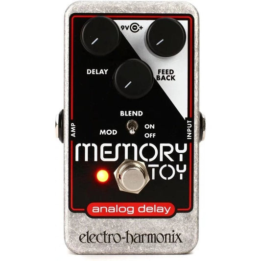 Electro-Harmonix Memory Toy Analog Delay Pedal with Modulation - Leitz Music-683274011035-MTOY