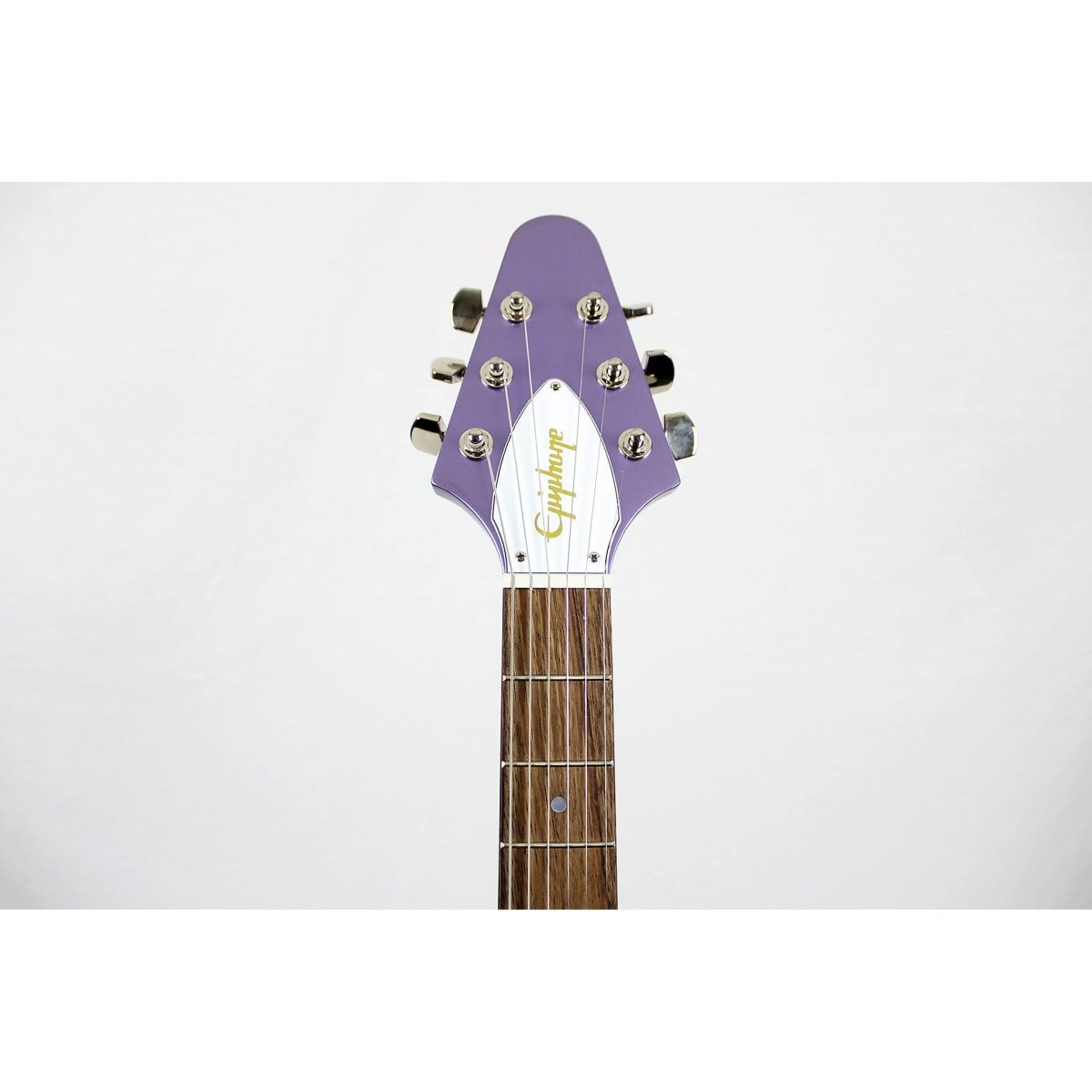 Epiphone Kirk Hammett 1979 Flying V - Purple Metallic - Leitz Music-711106137377-EIGCKH79FVPRMNH1