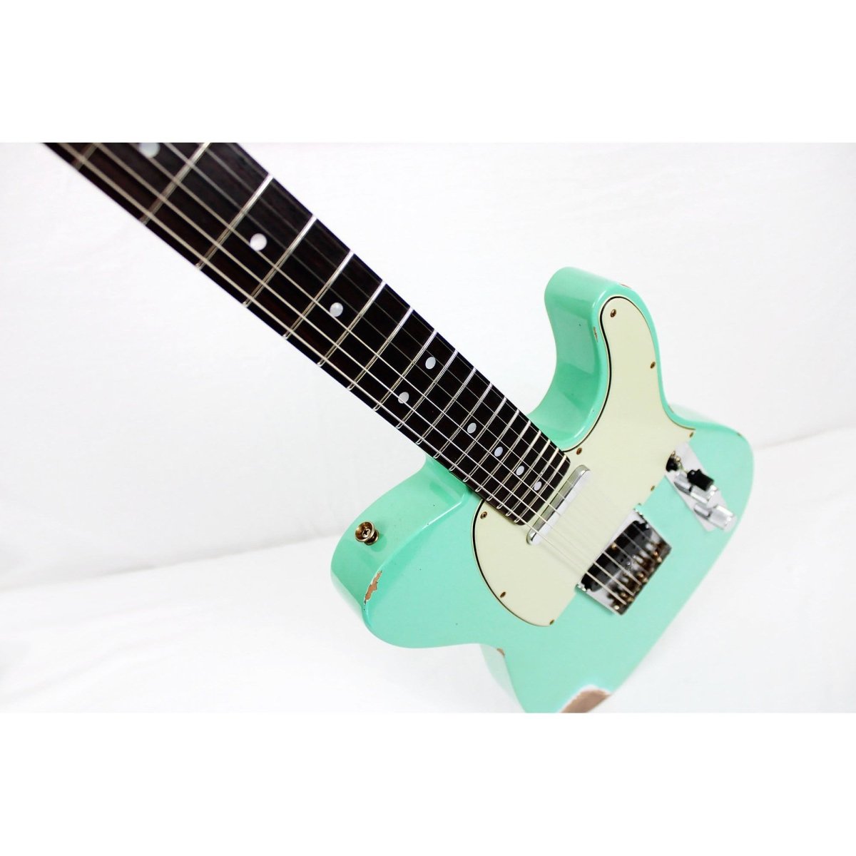 Fender Custom Shop 1964 Telecaster Relic - Aged Sea Foam Green - Leitz Music--CZ573879
