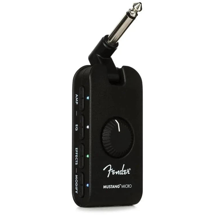 New Fender Mustang Micro Personal Headphone Guitar Amplifier 885978430475