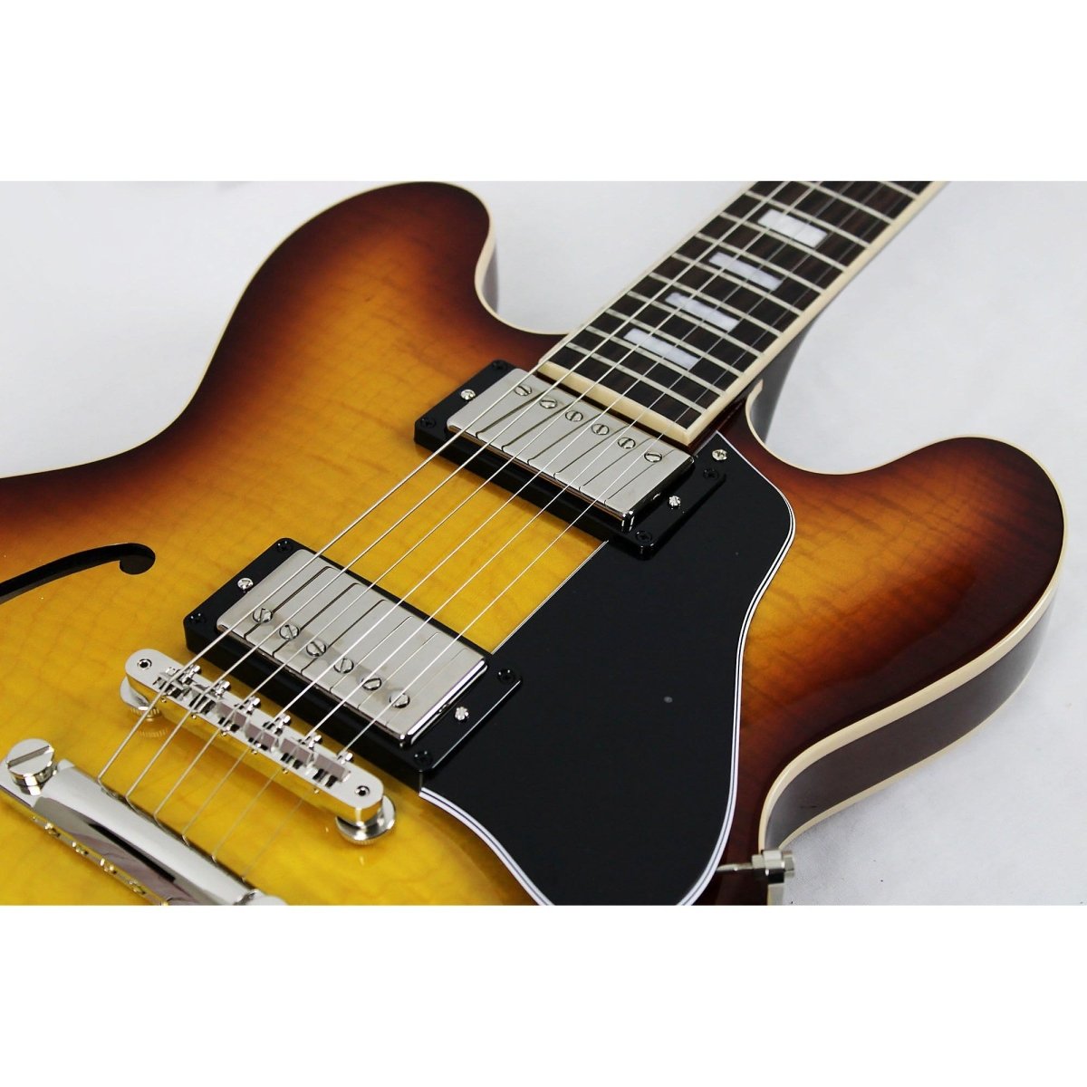 Gibson ES-335 Figured Semi-Hollowbody - Iced Tea - Leitz Music-711106031002-ES35F00ITNH1
