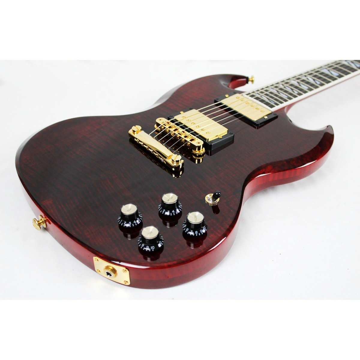 Gibson SG Supreme - Wine Red - Leitz Music--SGSU00WRGH1