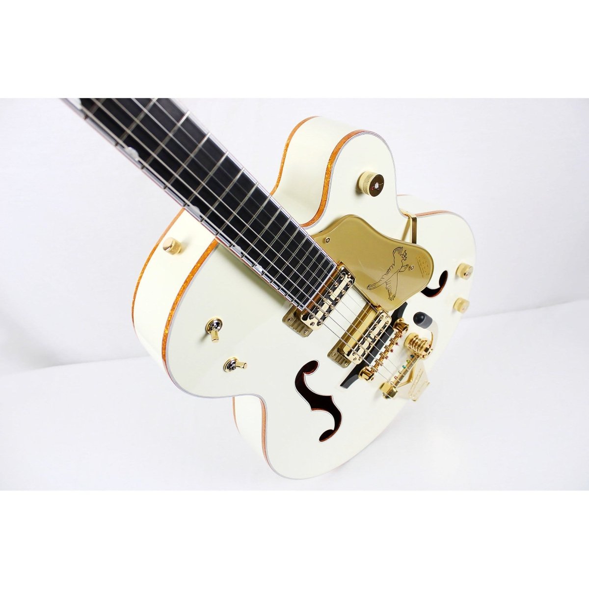 Gretsch G6136T-59GE Vintage Select 1959 Falcon with Bigsby - Vintage White - Leitz Music-885978663651-2401513805