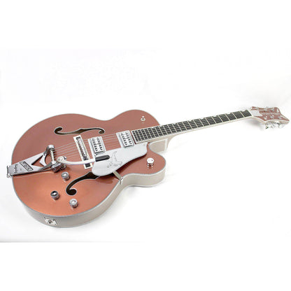 Gretsch G6136T Limited-Edition Falcon Hollowbody Guitar - Two Tone Copper/Sahara Metallic - Leitz Music-885978447053-2401531831