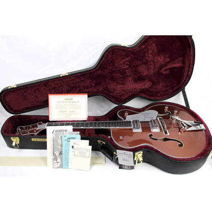 Gretsch G6136T Limited-Edition Falcon Hollowbody Guitar - Two Tone Copper/Sahara Metallic - Leitz Music-885978447053-2401531831