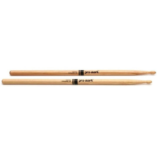 Promark Classic Forward DrumSticks - Hickory - 5A - Wood Tip - Leitz Music-695976357748-TX5AW