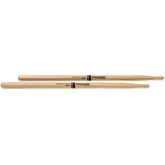 Promark Classic Forward DrumSticks - Hickory - 5B - Wood Tip - Leitz Music-7123290421133-tx5bw