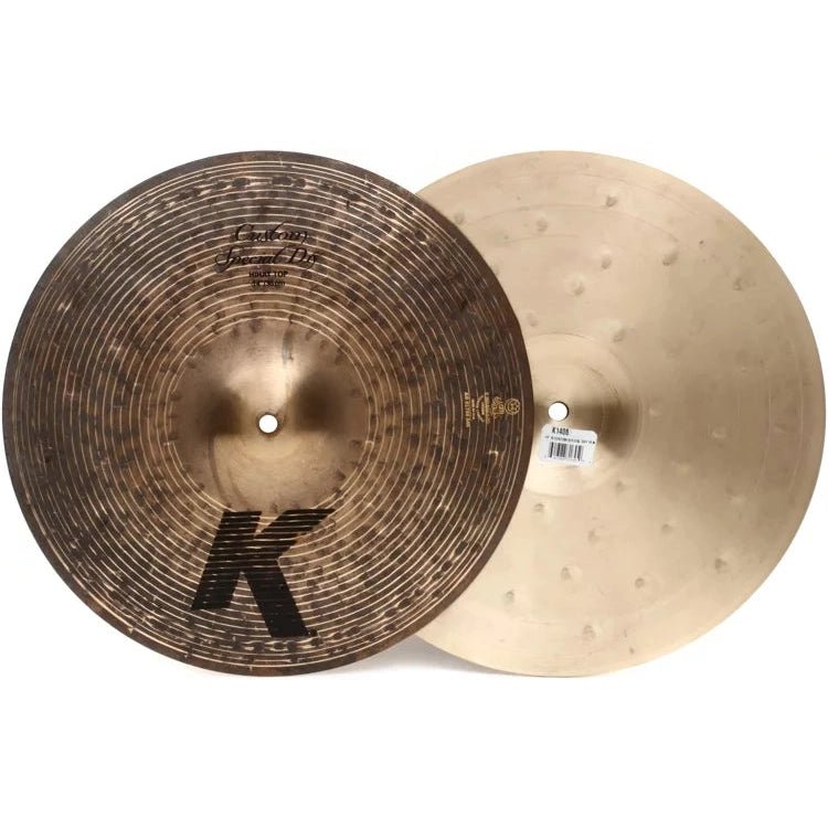 Zildjian 14 inch K Custom Special Dry Hi-hat Cymbals - Leitz Music