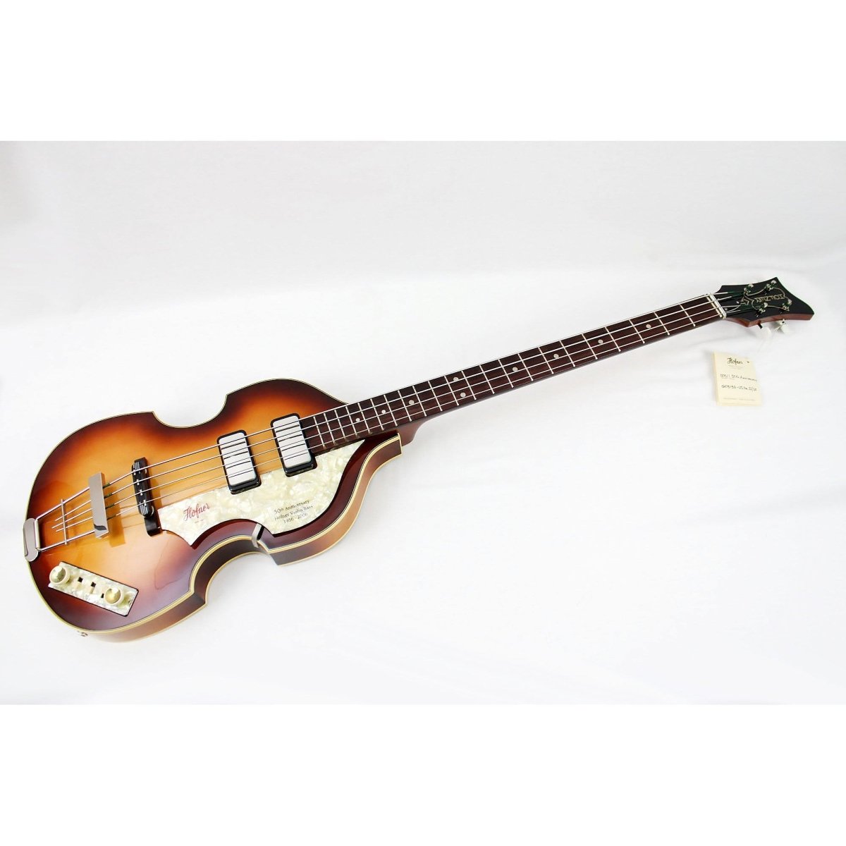 2006 Hofner 500/1 50th Anniversary Cavern Bass - Vintage Brown Burst **Used – Excellent** - Leitz Music - G09192US