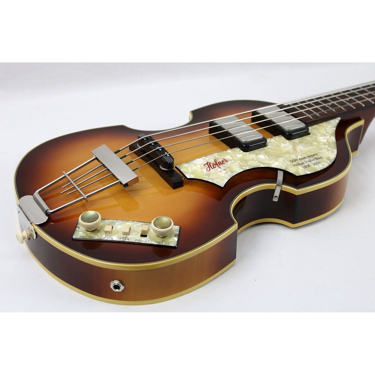 2006 Hofner 500/1 50th Anniversary Cavern Bass - Vintage Brown Burst **Used – Excellent** - Leitz Music - G09192US