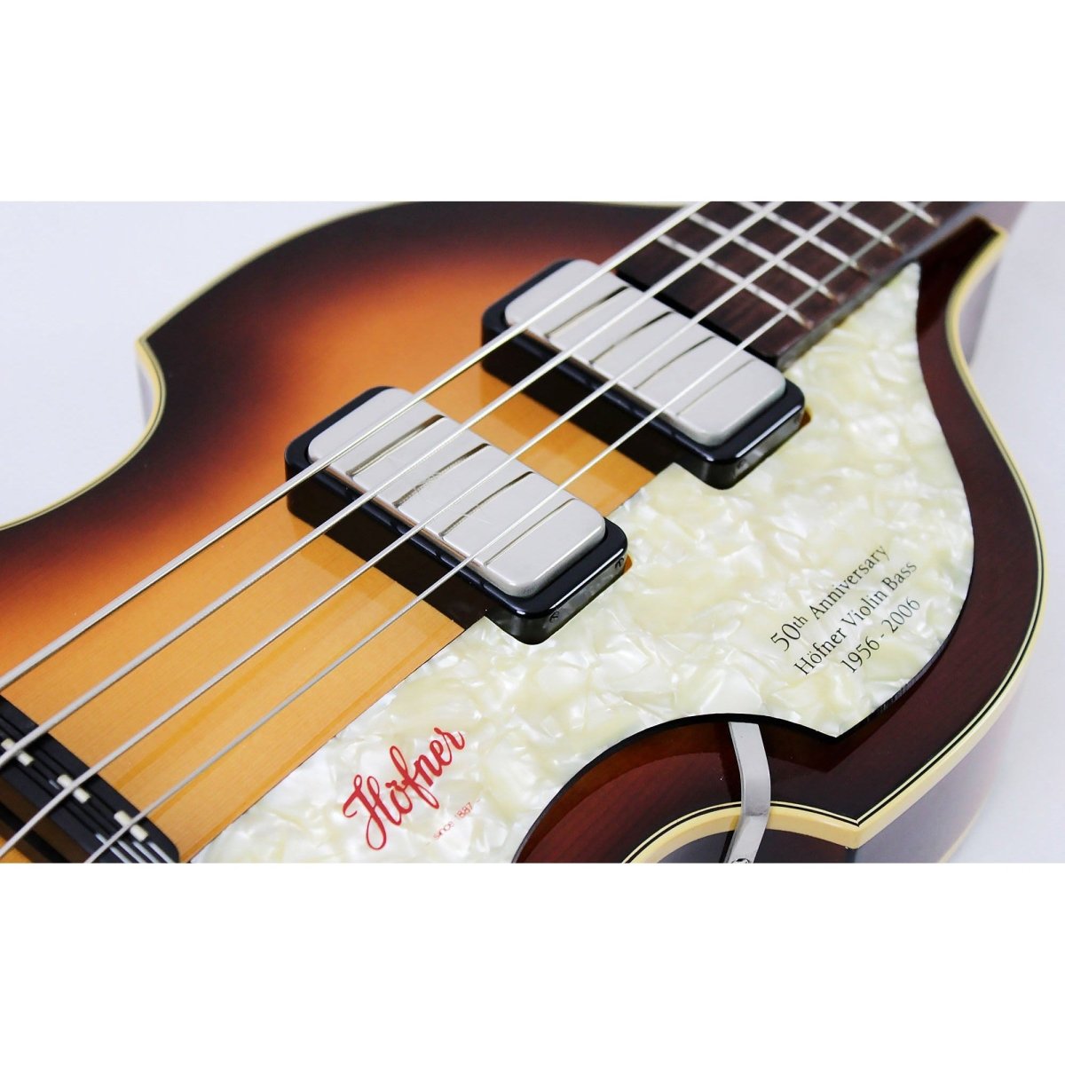 2006 Hofner 500/1 50th Anniversary Cavern Bass - Vintage Brown Burst **Used – Excellent** - Leitz Music - G09192US