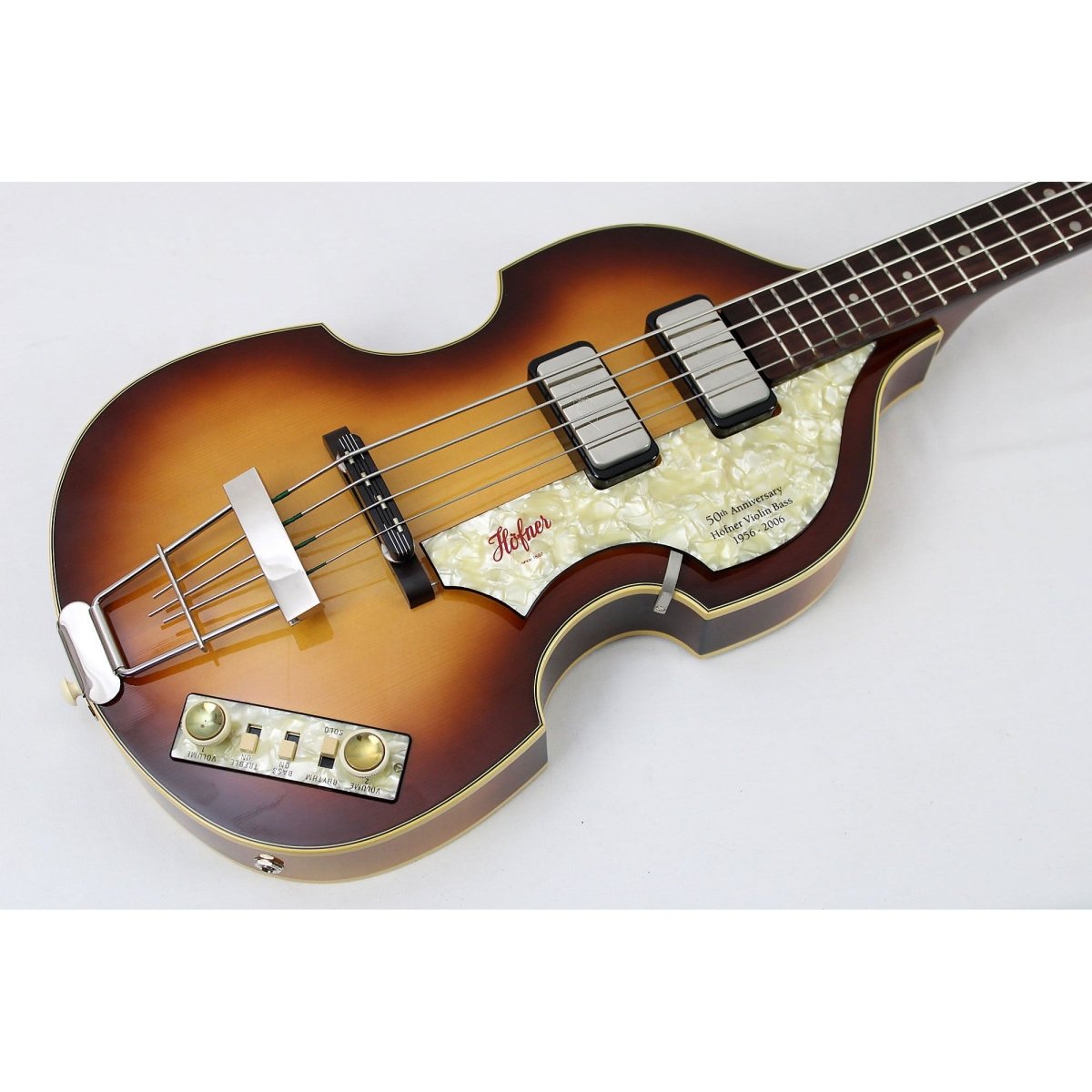 2006 Hofner 500/1 50th Anniversary Cavern Bass - Vintage Brown Burst **Used – Excellent** - Leitz Music - G09192US