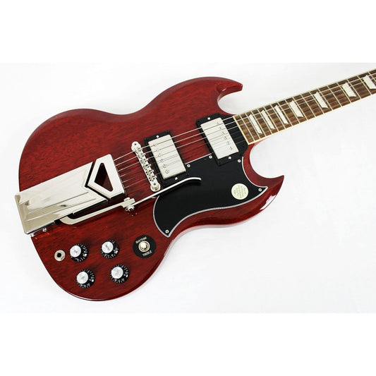 2020 Gibson SG Standard '61 with Sideways Vibrola - Vintage Cherry **Used – Mint** - Leitz Music--231800324
