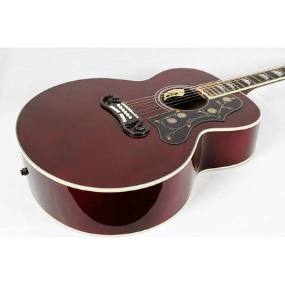 2024 Gibson SJ - 200 Standard - Wine Red **USED - MINT** - Leitz Music - 20084007