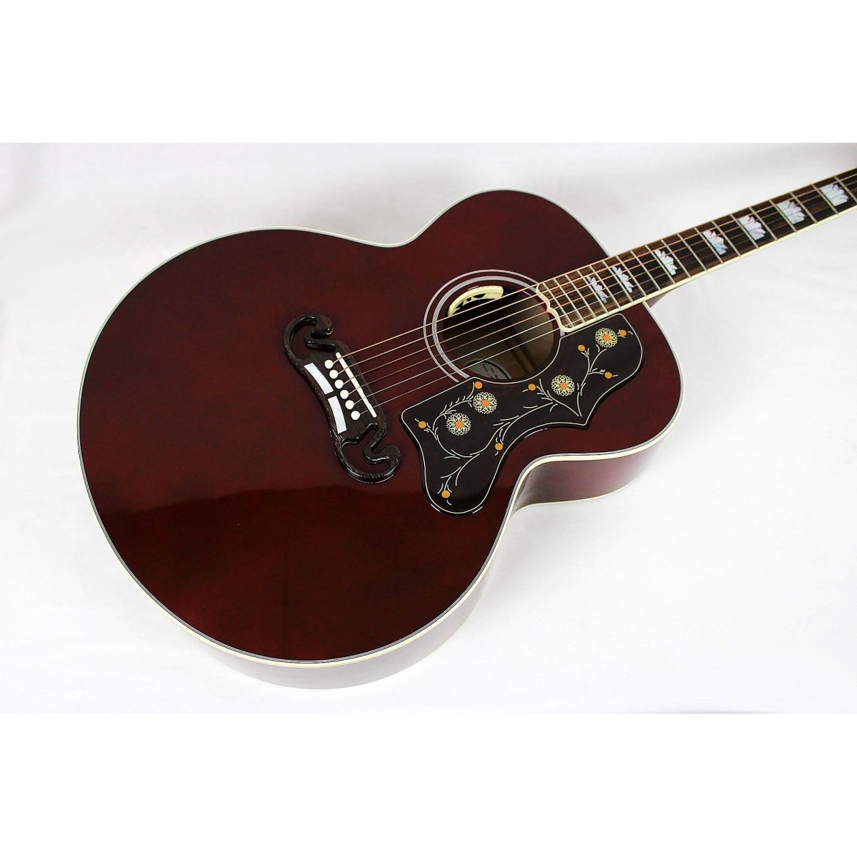 2024 Gibson SJ - 200 Standard - Wine Red **USED - MINT** - Leitz Music - 20084007