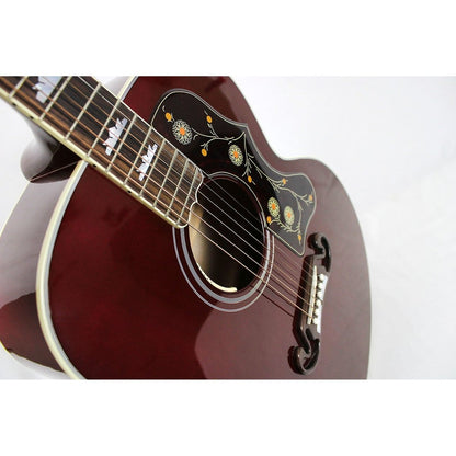 2024 Gibson SJ - 200 Standard - Wine Red **USED - MINT** - Leitz Music - 20084007