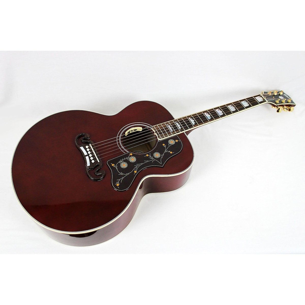 2024 Gibson SJ - 200 Standard - Wine Red **USED - MINT** - Leitz Music - 20084007