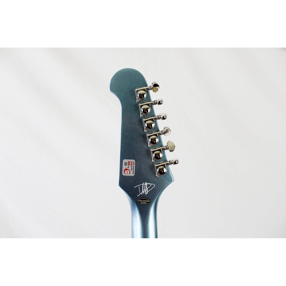 Epiphone Inspired By Gibson Custom Dave Grohl DG-335 - Pelham Blue - Leitz Music-711106137407-EIGCDG335PENH1