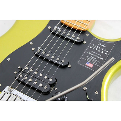 Fender American Ultra II Stratocaster HSS - Solar Flare with Maple Fingerboard - Leitz Music - 885978087686 - 0119152733