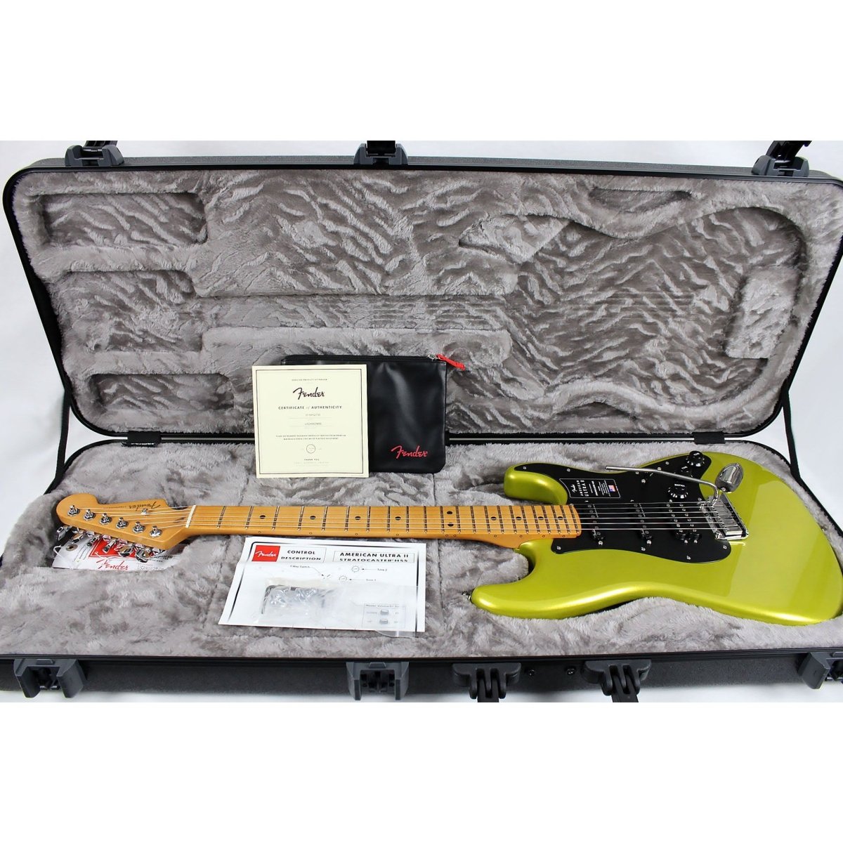 Fender American Ultra II Stratocaster HSS - Solar Flare with Maple Fingerboard - Leitz Music - 885978087686 - 0119152733