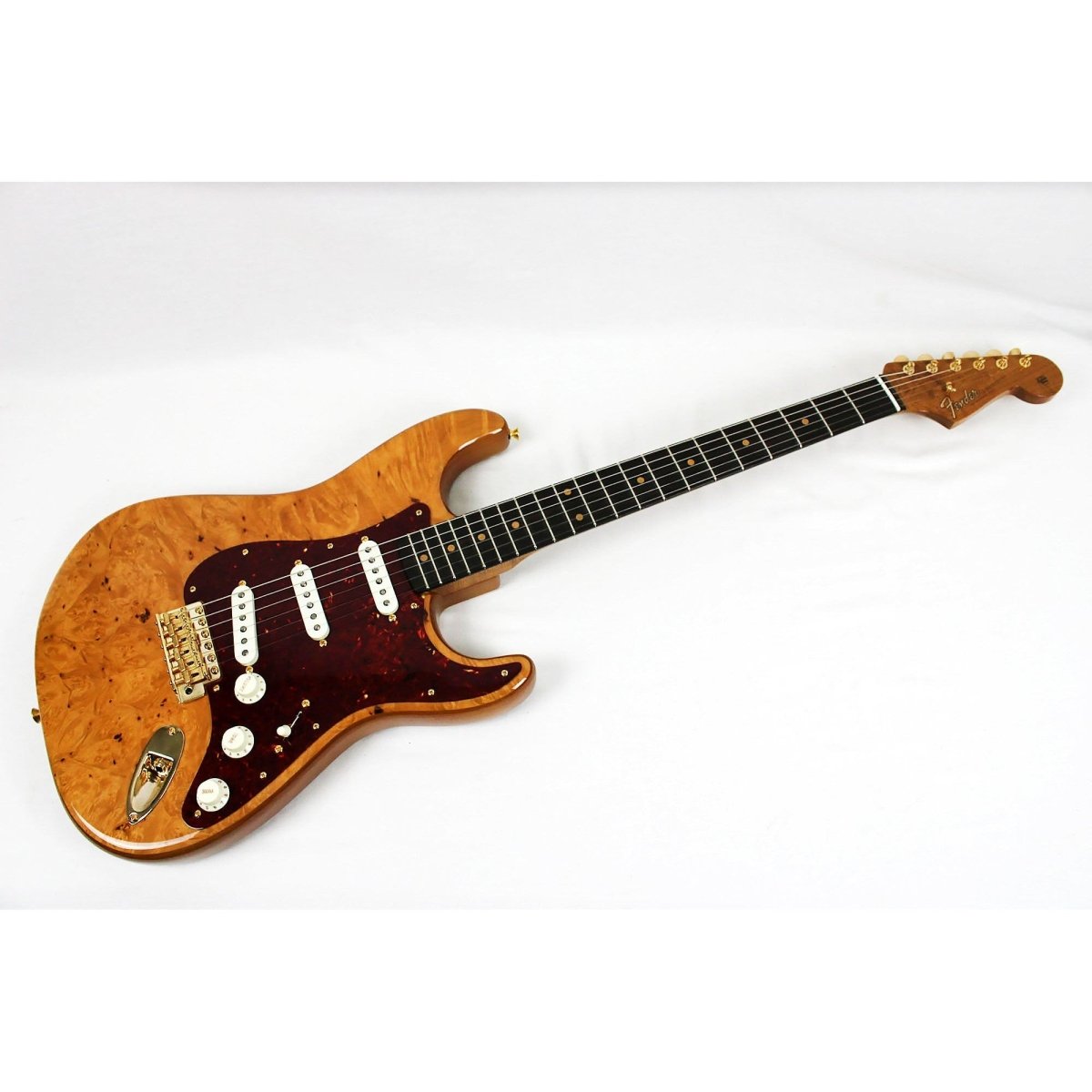 Fender Custom Shop Artisan Maple Burl Stratocaster - Natural NOS - Leitz Music - CZ563139