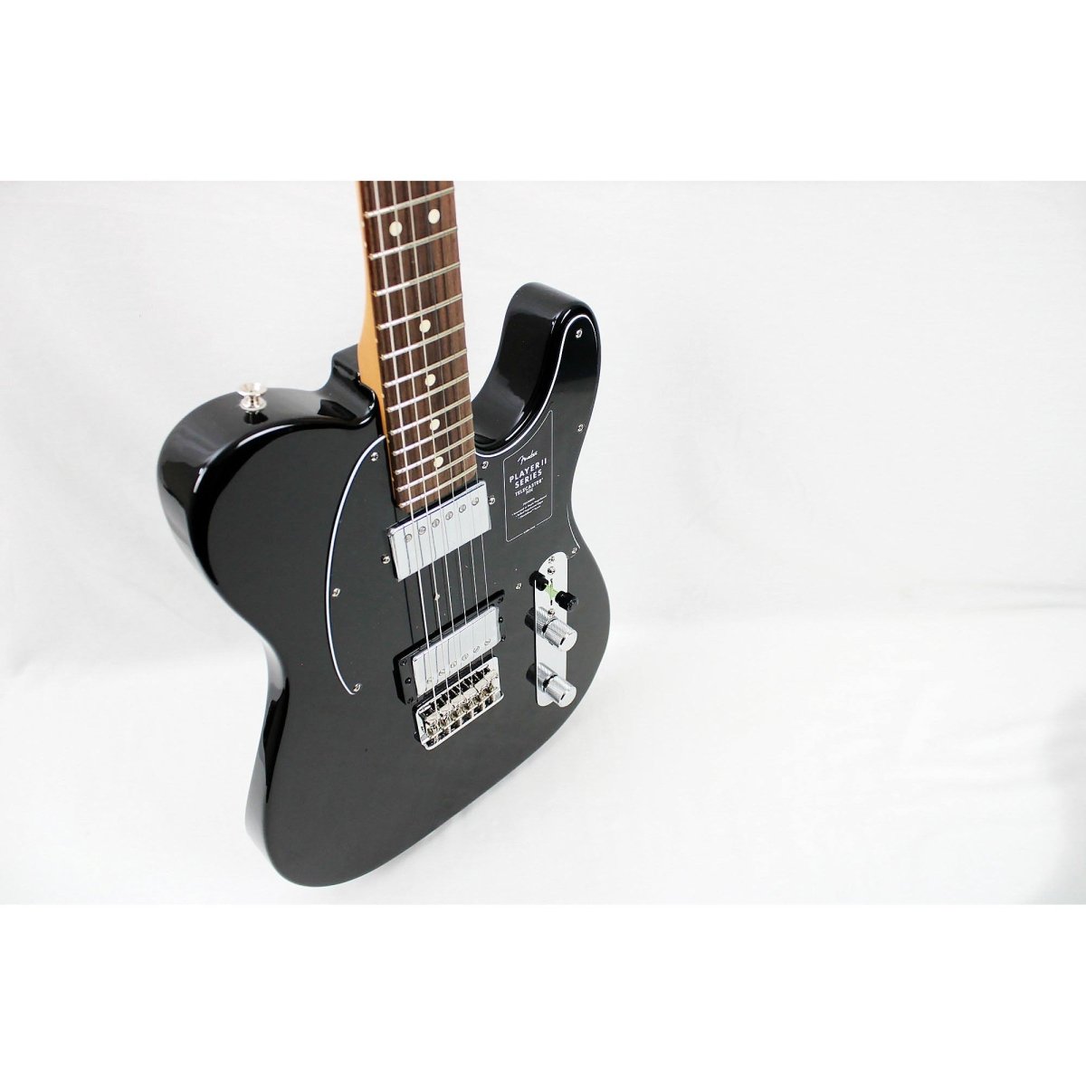 Fender Player II Telecaster HH - Black with Rosewood Fingerboard - Leitz Music - 885978113927 - 0140570506