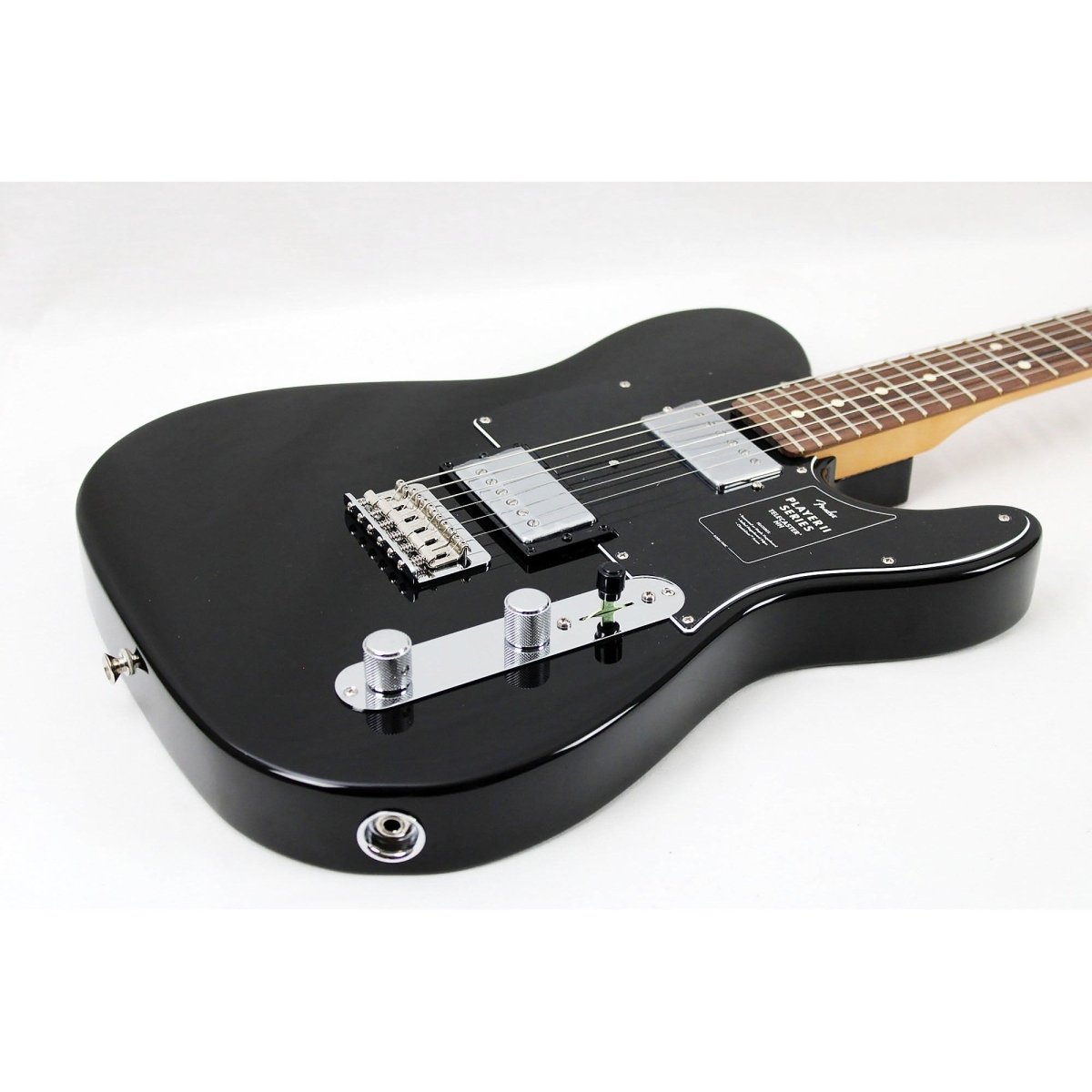 Fender Player II Telecaster HH - Black with Rosewood Fingerboard - Leitz Music - 885978113927 - 0140570506