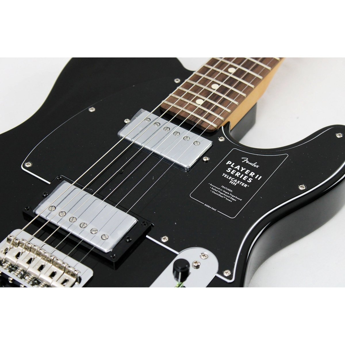 Fender Player II Telecaster HH - Black with Rosewood Fingerboard - Leitz Music - 885978113927 - 0140570506