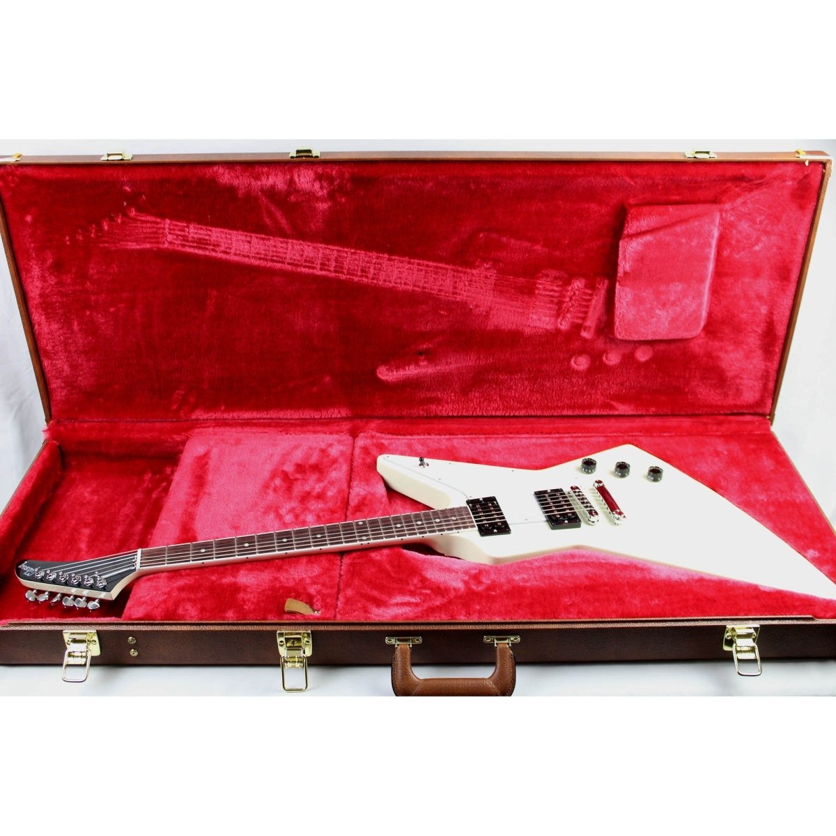 Gibson 70s Explorer - Classic White - Leitz Music - DSXS00CWCH1