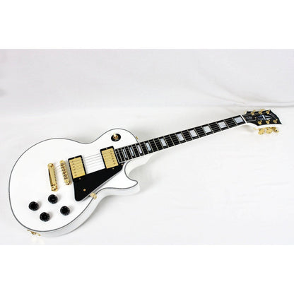 Gibson Custom Les Paul Custom - Alpine White with Ebony Fingerboard - Leitz Music-711106926681-CS401287