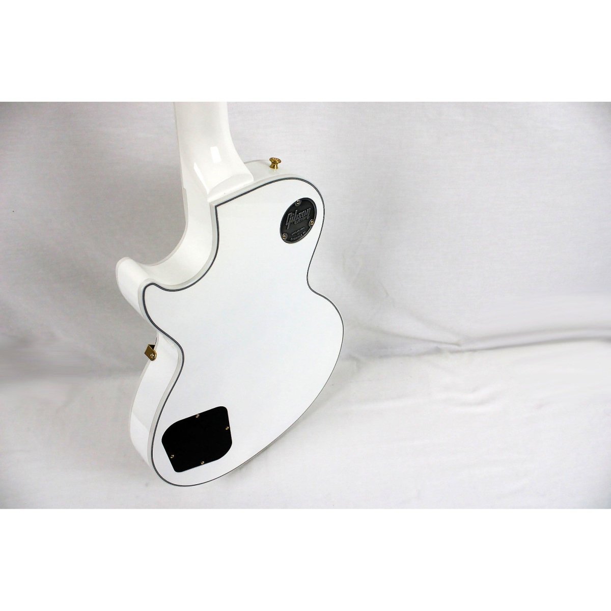 Gibson Custom Les Paul Custom - Alpine White with Ebony Fingerboard - Leitz Music-711106926681-CS401287