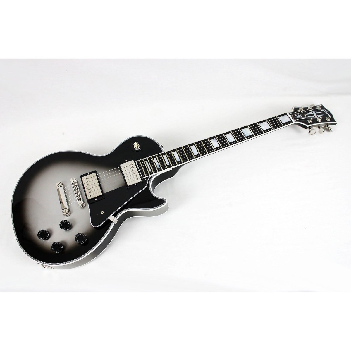 Gibson Custom Shop Les Paul Custom - Silverburst - Leitz Music - CS402175