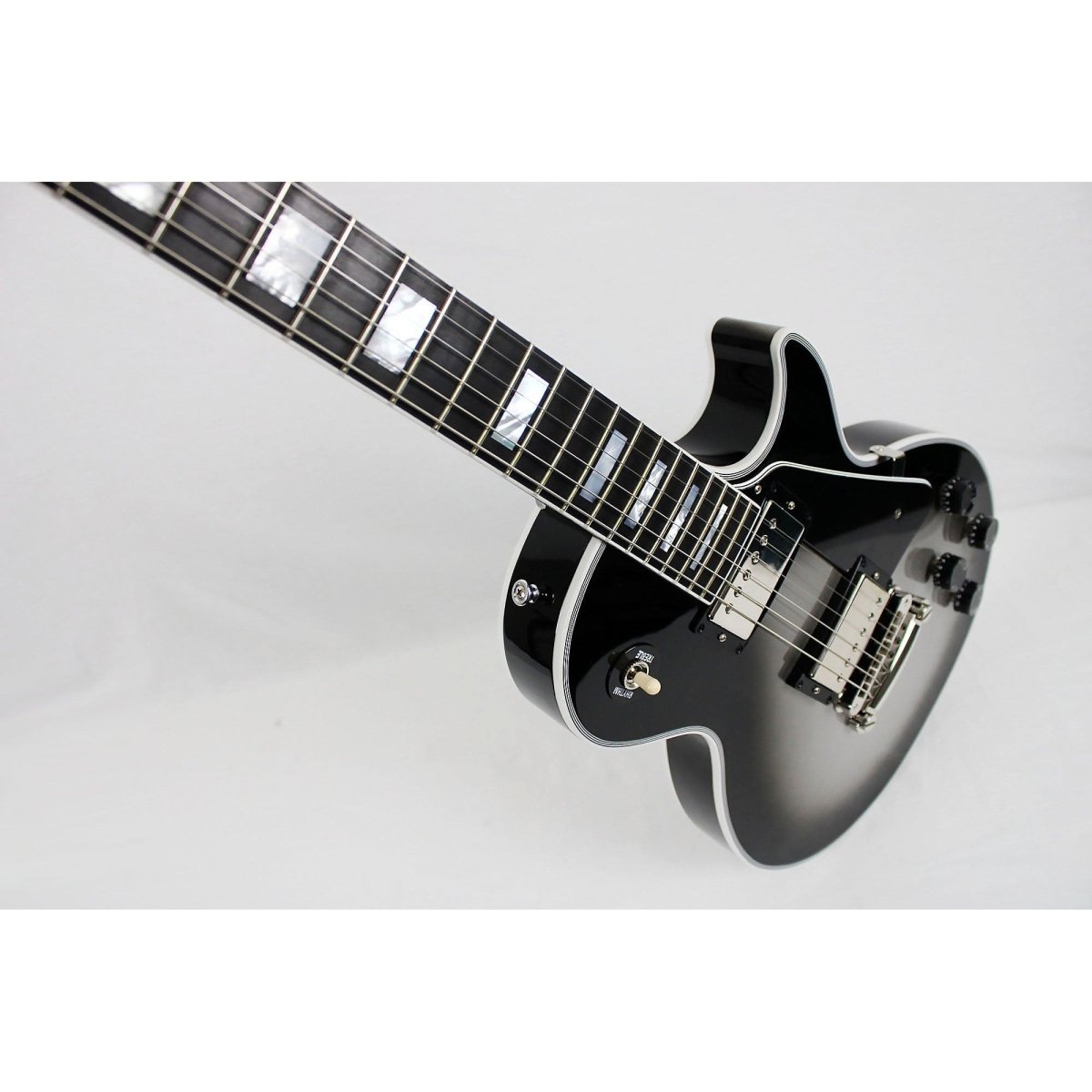 Gibson Custom Shop Les Paul Custom - Silverburst - Leitz Music - CS402175