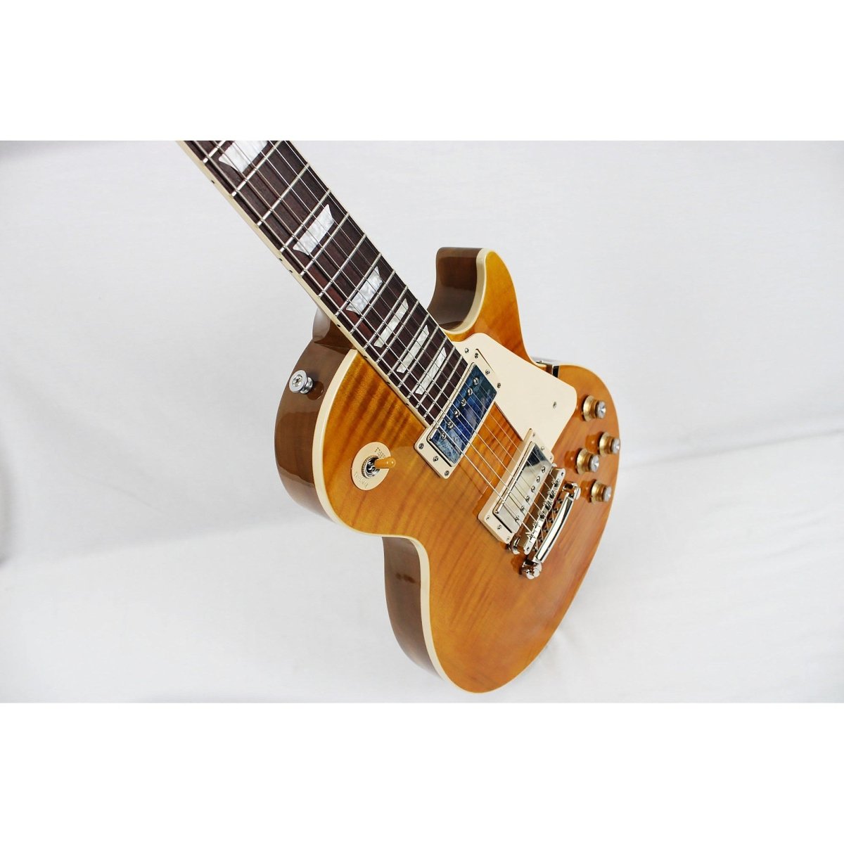 Gibson Les Paul Standard '60s Figured Top - Honey Amber - Leitz Music--LPS600HYNH1