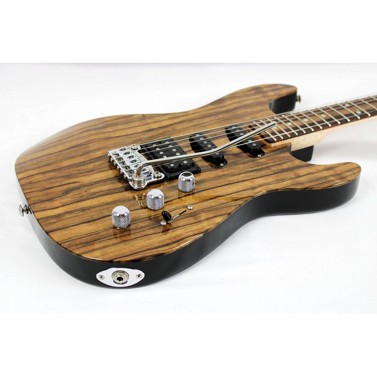 G&L USA Custom Legacy HSS RMC - Black Limba **Used – Excellent** - Leitz Music - CLF1806232