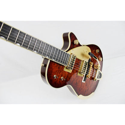 Gretsch G6134TGQM-59 Limited-Edition Quilt Classic Penguin - Forge Glow #JT24020503 - Leitz Music-717669941727-JT24020503