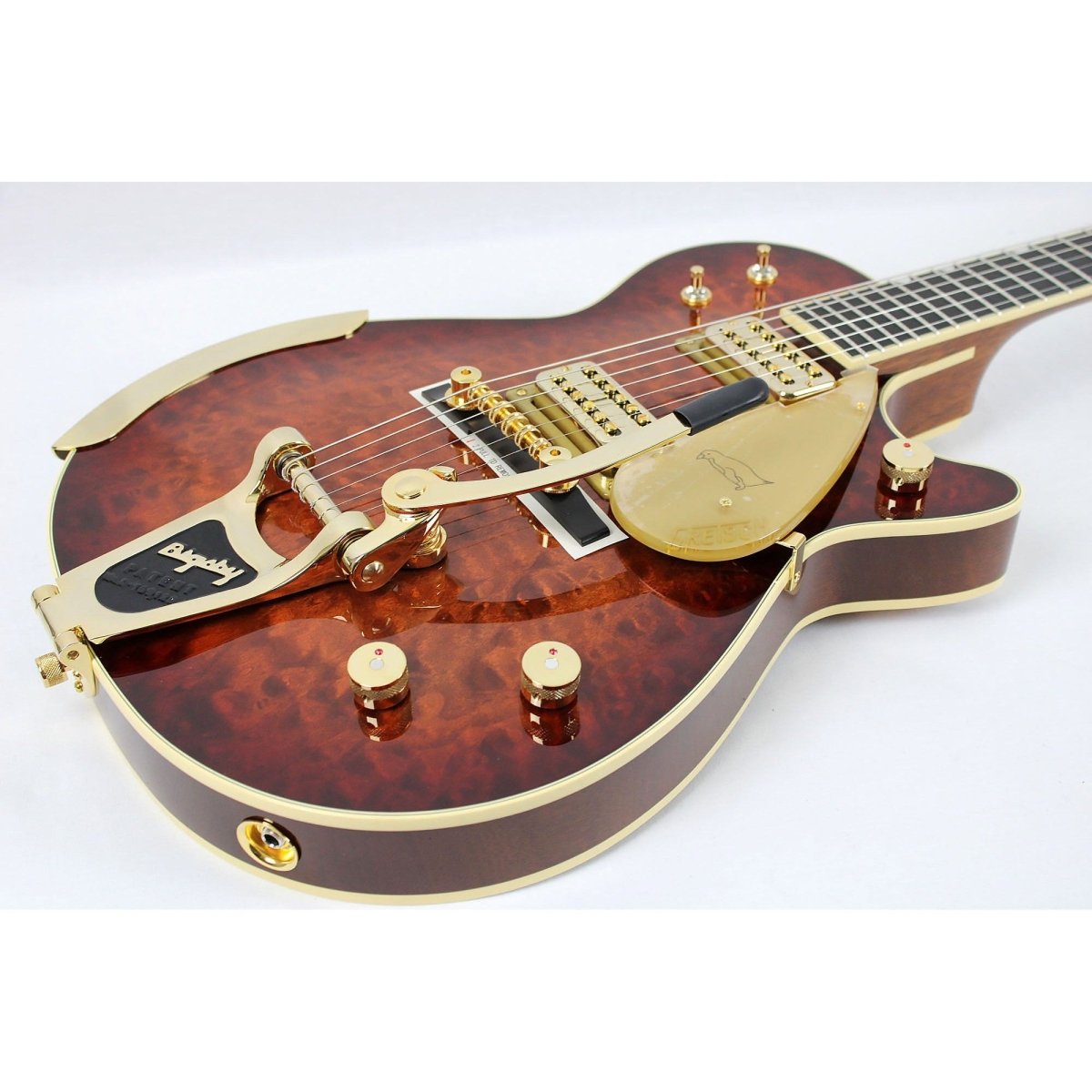 Gretsch G6134TGQM-59 Limited-Edition Quilt Classic Penguin - Forge Glow #JT24020503 - Leitz Music-717669941727-JT24020503