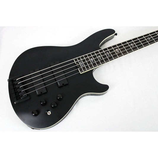 Schecter SLS Evil Twin - 5 Bass - Satin Black **Used – Excellent** - Leitz Music - W22070893