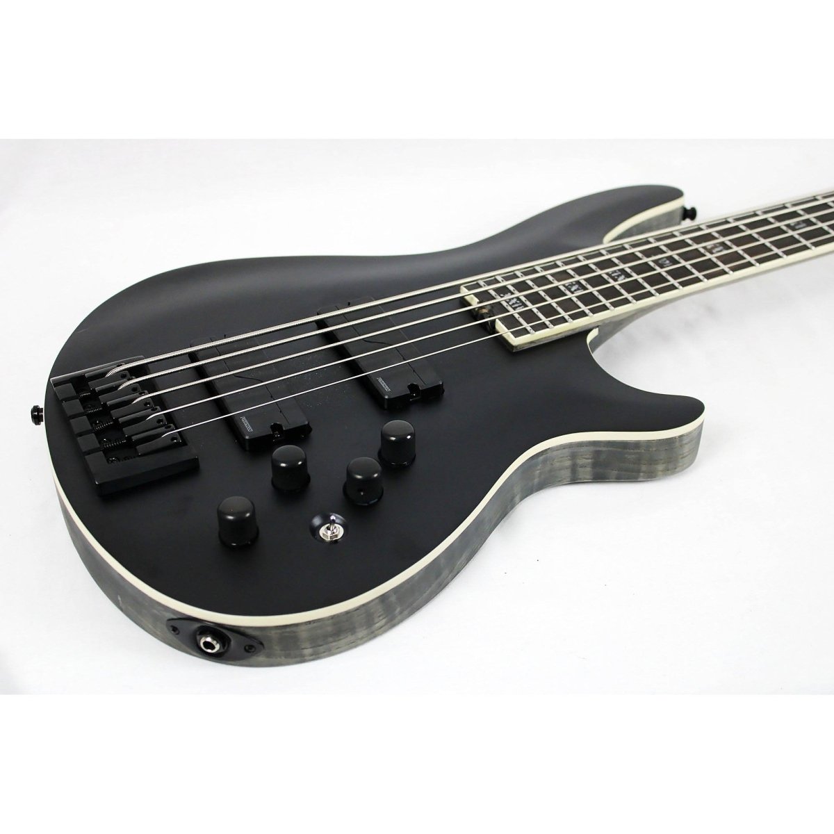 Schecter SLS Evil Twin - 5 Bass - Satin Black **Used – Excellent** - Leitz Music - W22070893