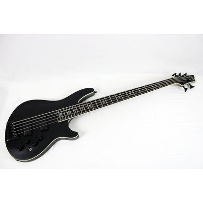 Schecter SLS Evil Twin - 5 Bass - Satin Black **Used – Excellent** - Leitz Music - W22070893