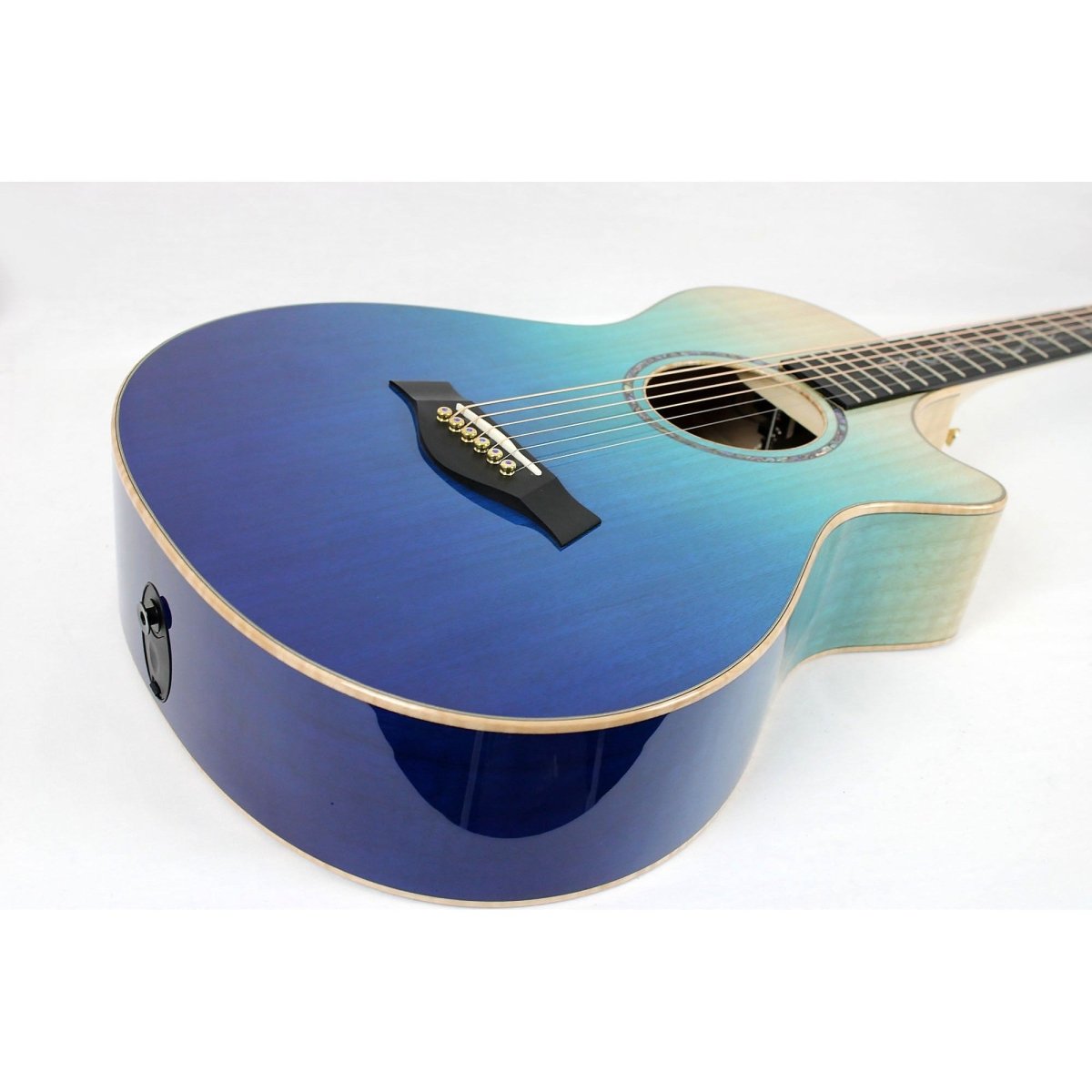 Taylor C22ce Custom 12 Fret - Urban Ash Blue Fade - Leitz Music--1204094125