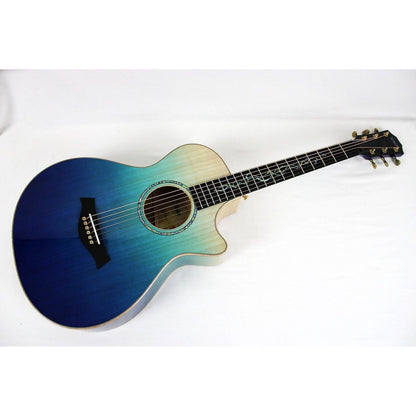 Taylor C22ce Custom 12 Fret - Urban Ash Blue Fade - Leitz Music--1204094125