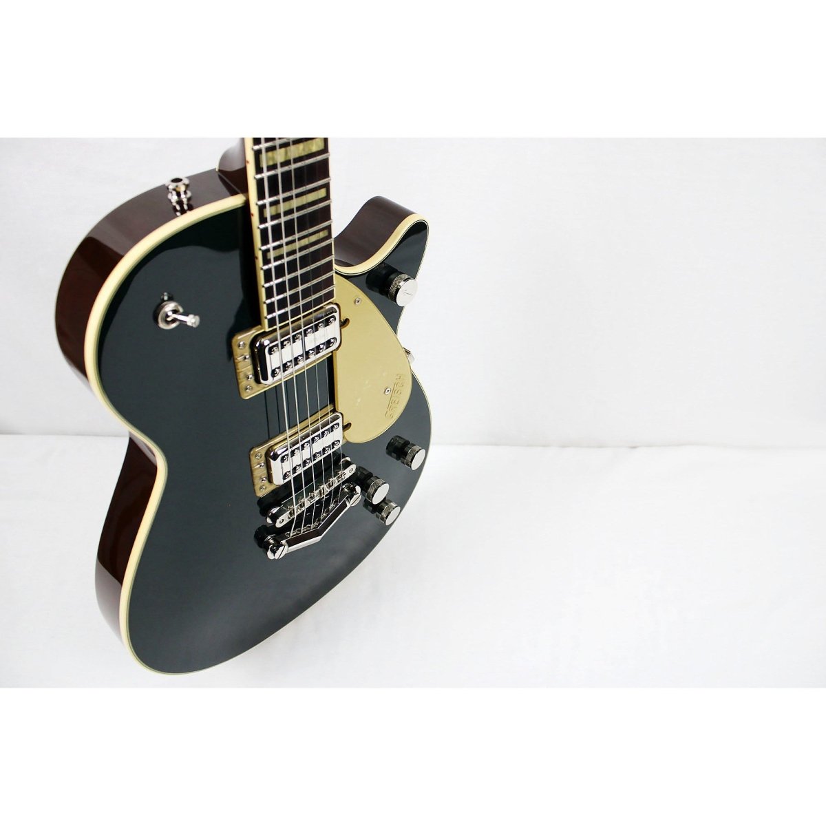 2018 Gretsch G6228 Players Edition Jet BT with V-Stoptail - Cadillac Green **USED - EXCELLENT** - Leitz Music--JT18093830