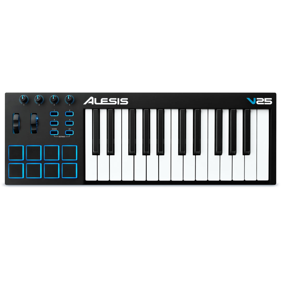 Alesis V25 25-key USB-MIDI Keyboard Controller – Leitz Music