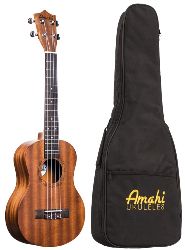 Amahi UK210T Mahogany Tenor Ukulele - Leitz Music-850679007691-UK210T