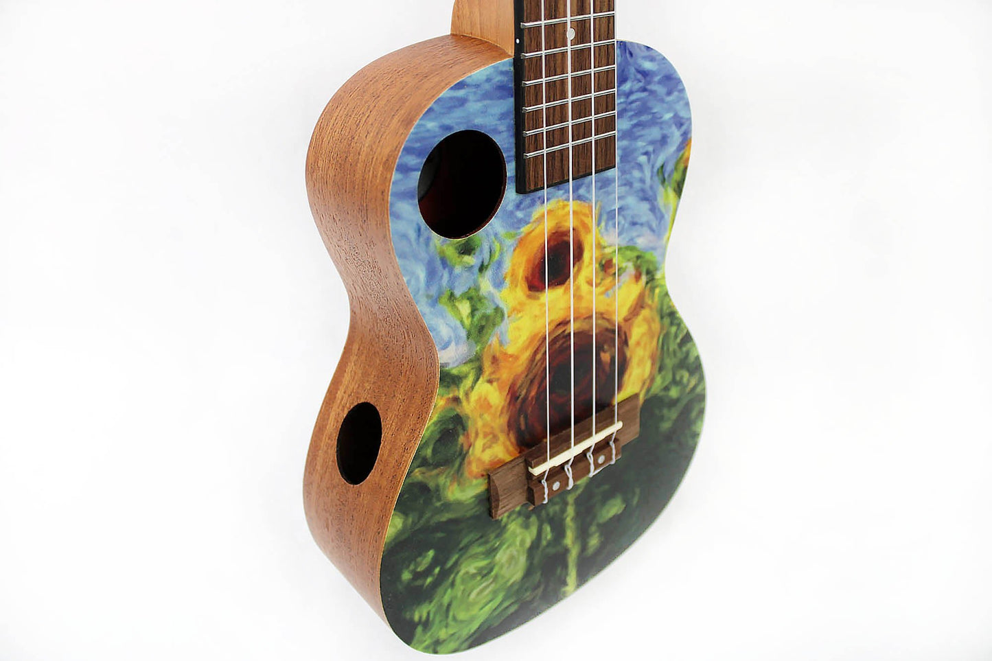 Amahi UKC-3DA5 Masterpiece Series Van Gogh Sunflowers Concert - Leitz Music--UKC3DA5
