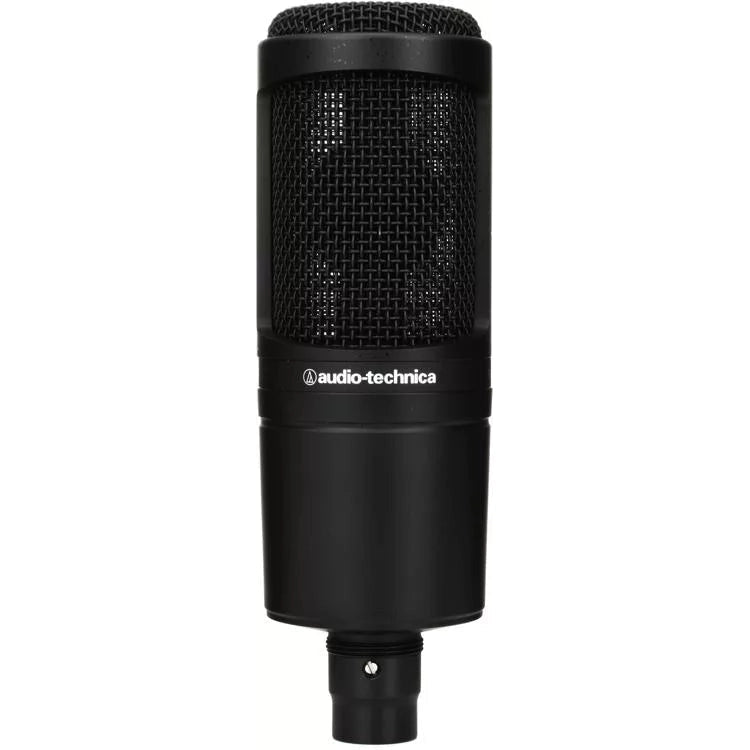 Audio-Technica AT2020 Cardioid Medium-diaphragm Condenser Microphone - Leitz Music-818259472802-at2020