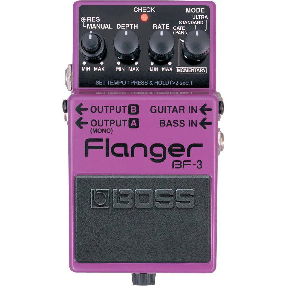 Boss BF-3 Flanger Guitar and Bass Effects Pedal - Leitz Music-761294057513-BF-3