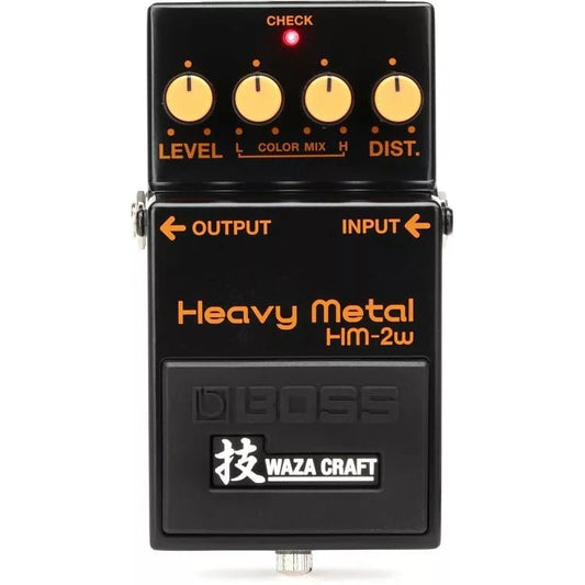 Boss HM-2W Waza Craft Heavy Metal Distortion Pedal - Leitz Music-761294518649-HM2W