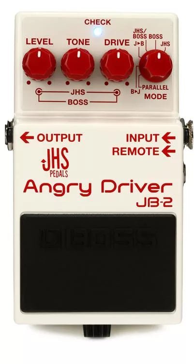 Boss JB-2 Angry Driver Overdrive Pedal - Leitz Music-761294512333-JB2
